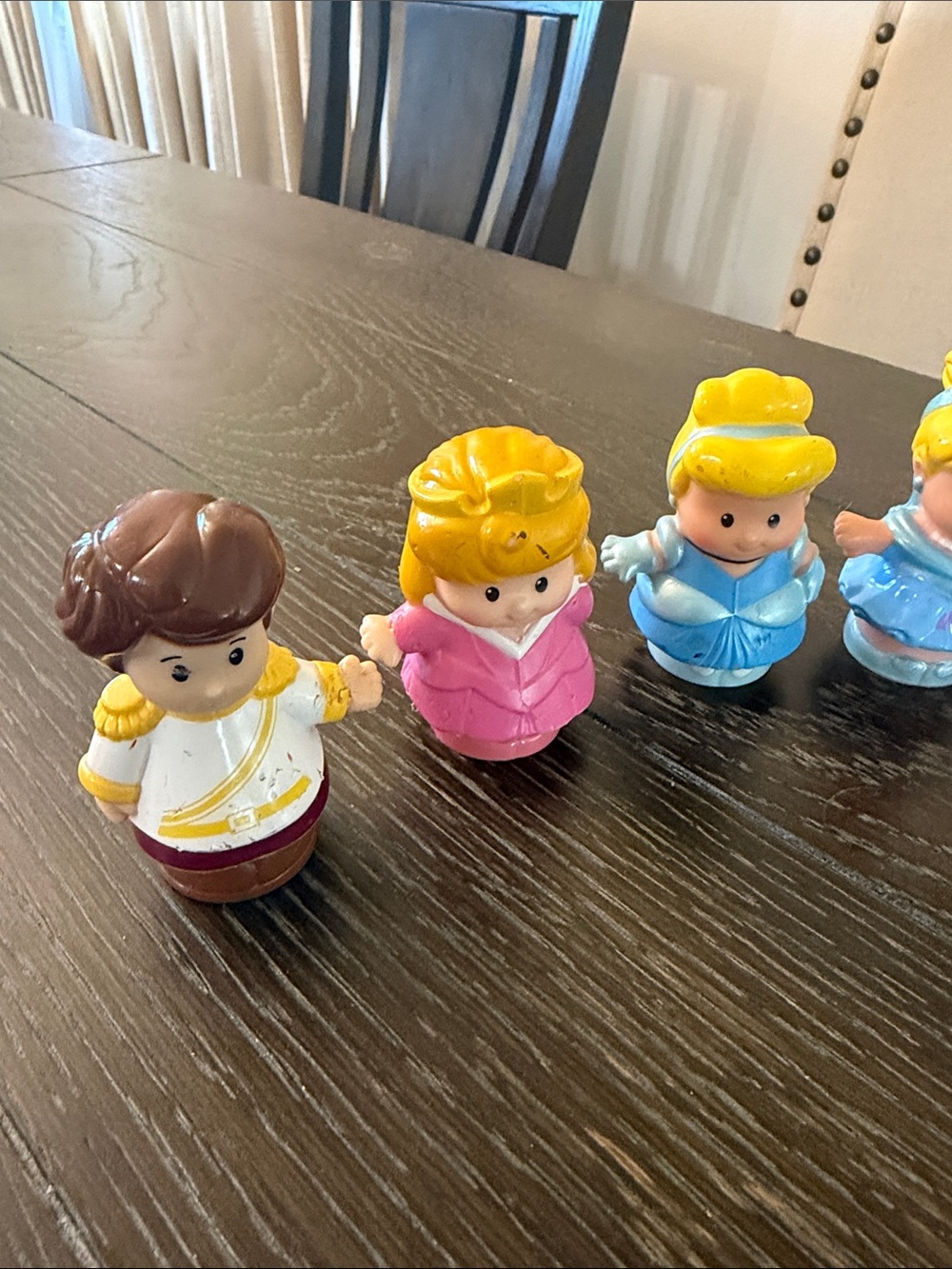 Little People Kids Toys Set of 7 Princess Prince Wedding Figurines - Picture 2 of 10